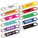 HST71880 Vinyl Wrapped Paddle Style Bottle Opener with custom imprint